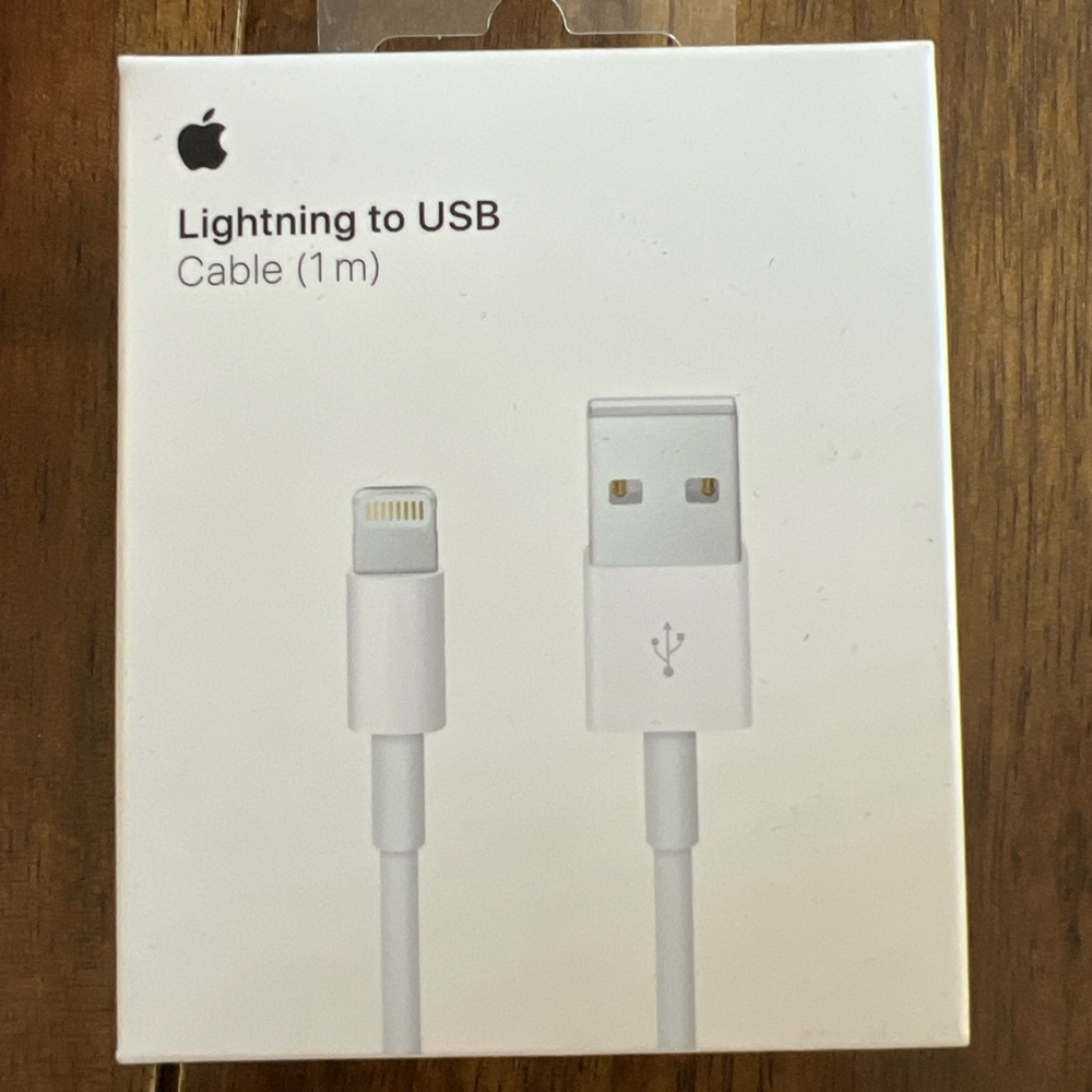 Apple Lightning to USB Charging Cable | 1 Meter | New in Box